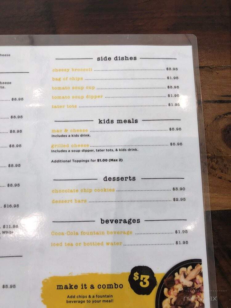 I Heart Mac & Cheese - Tallahassee, FL menu_pic