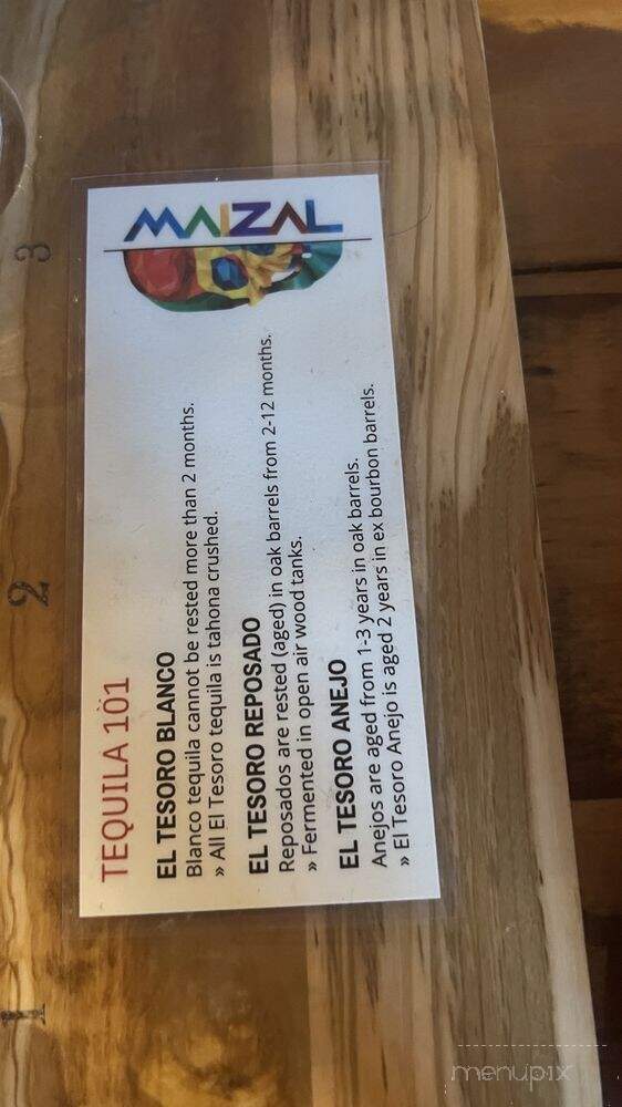 Maizal Mexican Kitchen - East Amherst, NY menu_pic
