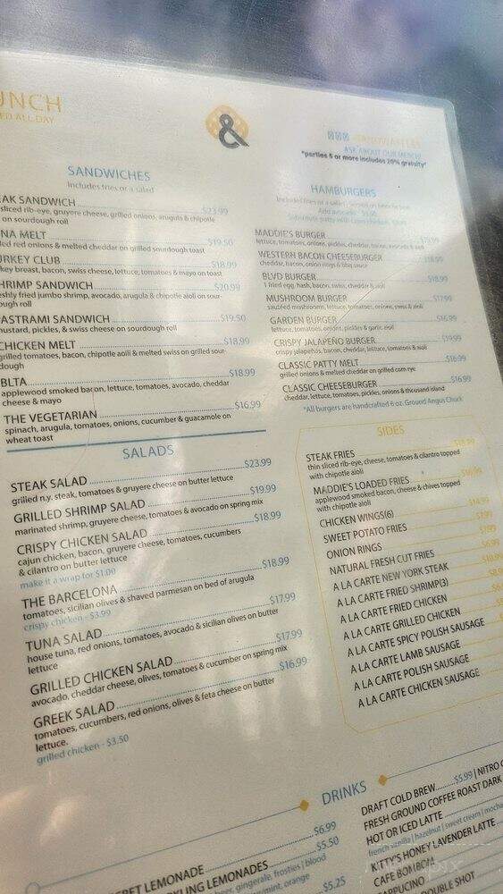 & Waffles - Los Angeles, CA menu_pic