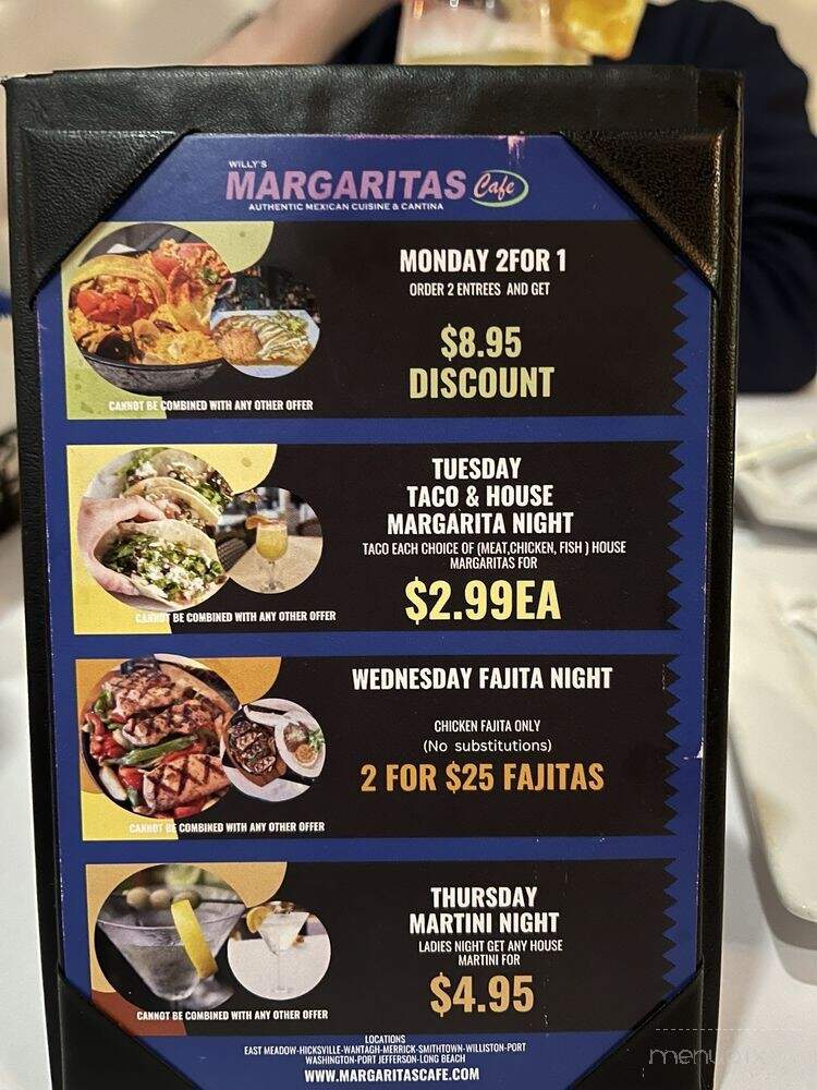 Margarita's Cafe - Port Washington, NY menu_pic