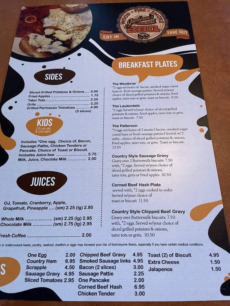 Jadeans Smokin Six O - Midlothian, VA menu_pic