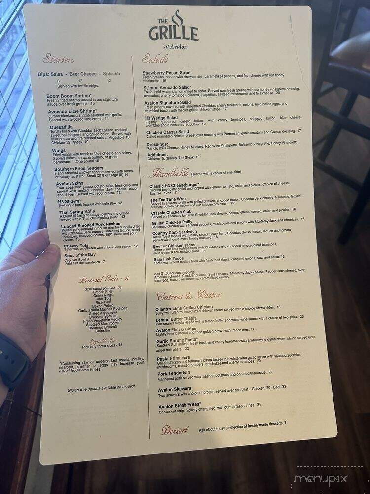 T-Prime Steak and Seafood - Lenoir City, TN menu_pic