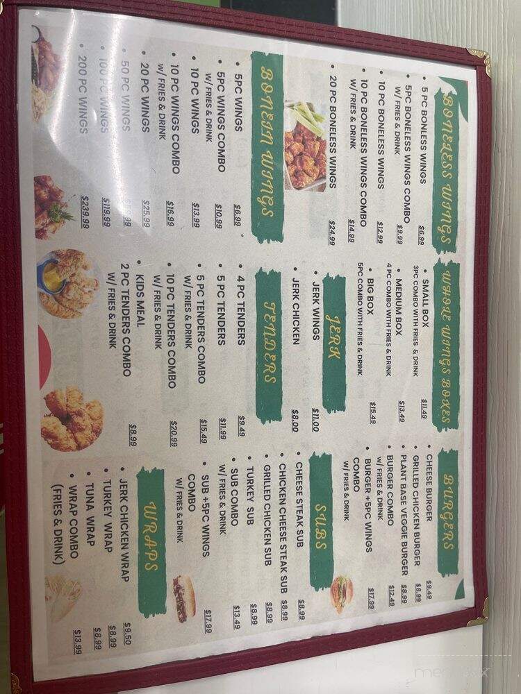 Spice Isle Restaurant - Aberdeen, MD menu_pic