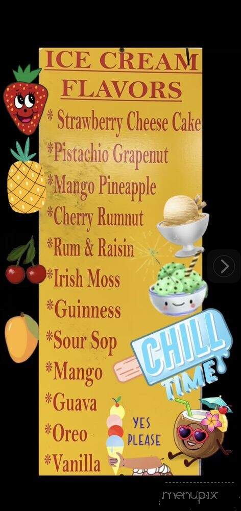 Cottage Hill Jamaican Grill - Laurel, MD menu_pic
