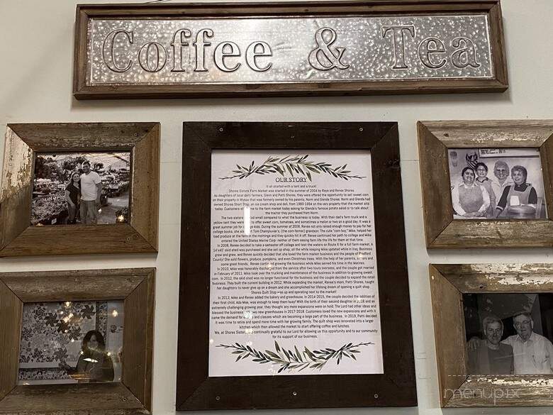 Shores Sisters - Towanda, PA menu_pic