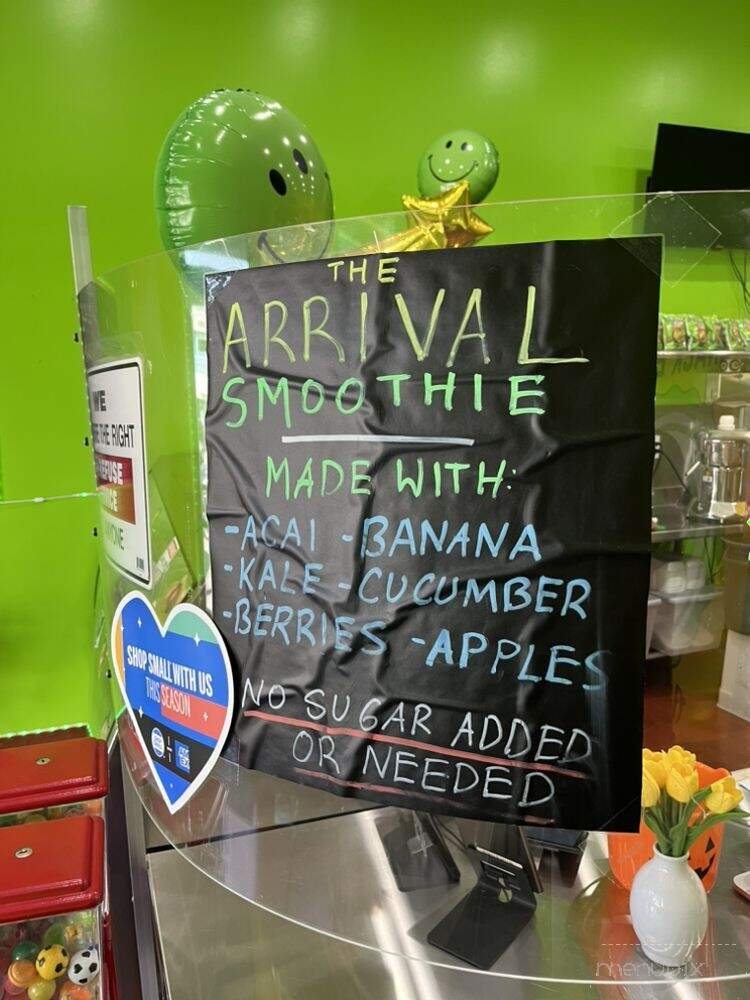 A Green Spot - Los Angeles, CA menu_pic