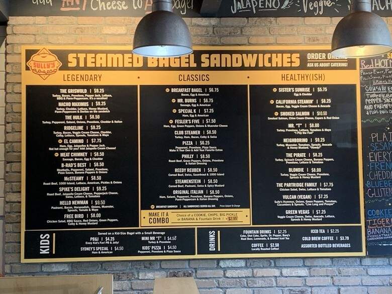 Sully's Steamers - Clemson, SC menu_pic