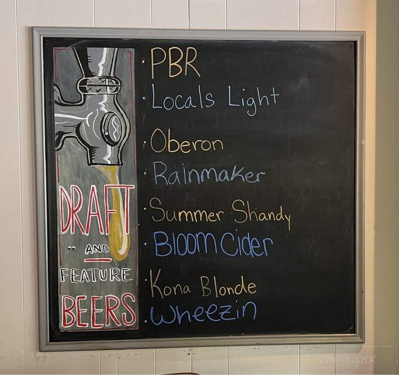 Oakys Tavern - Traverse City, MI menu_pic