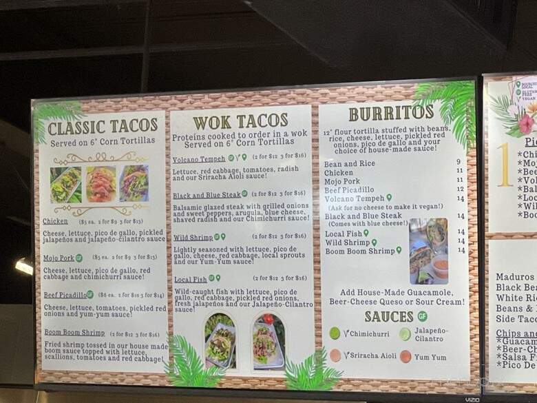 MuNecas Taco Garden - Gainesville, FL menu_pic