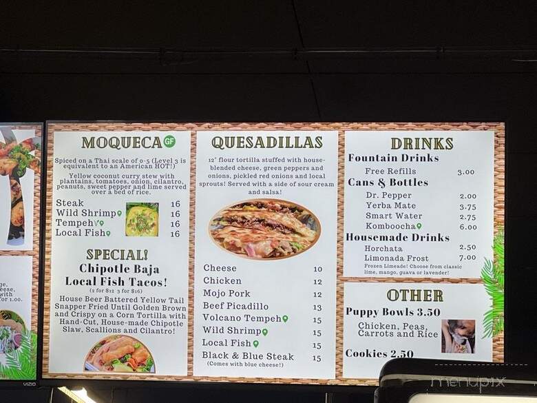 MuNecas Taco Garden - Gainesville, FL menu_pic