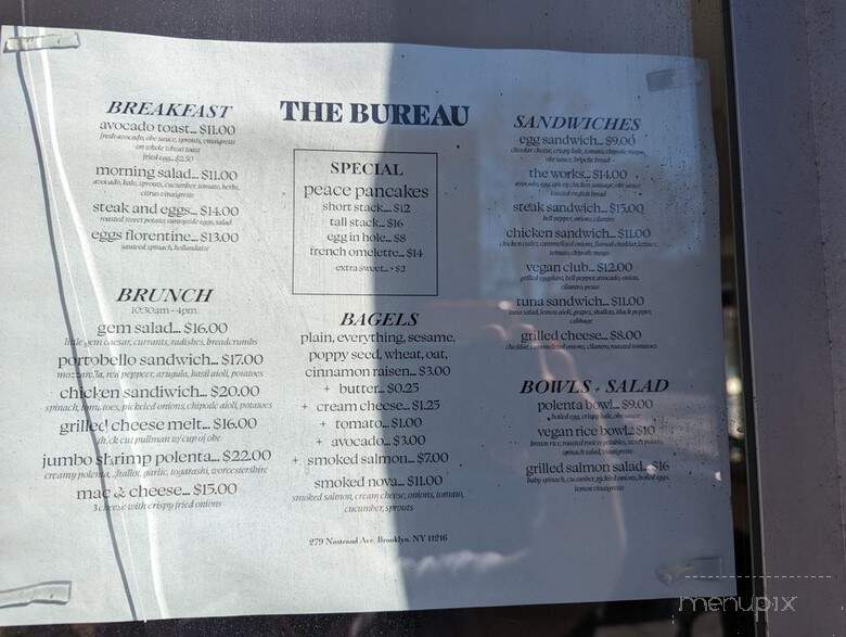 The Council Cafe - Brooklyn, NY menu_pic