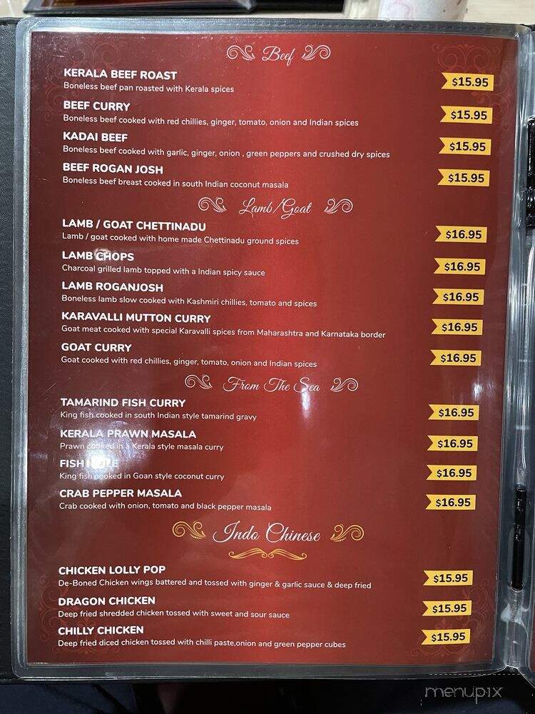 The RockFort - Calgary, AB menu_pic