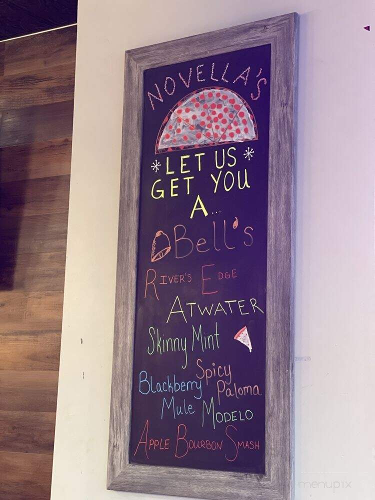Novella's Pizza - Milford, MI menu_pic