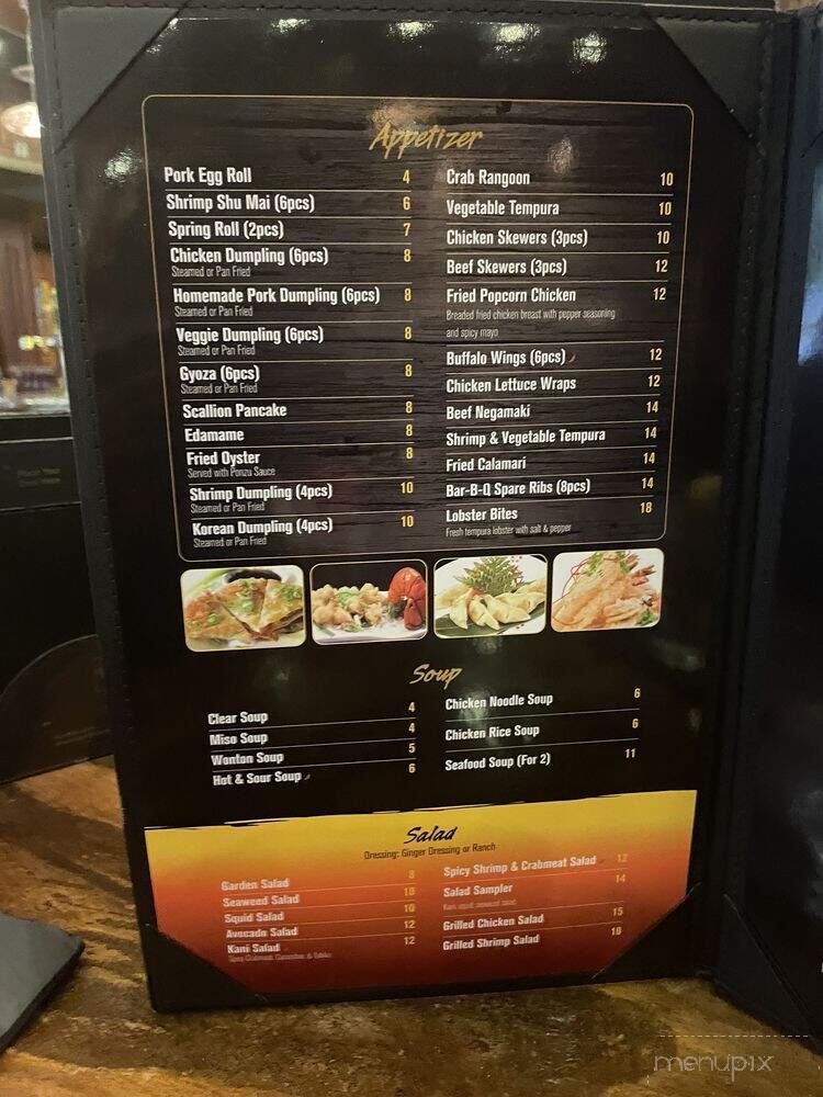 Flame Asian Bistro Sushi & Bar - Yorktown Heights, NY menu_pic