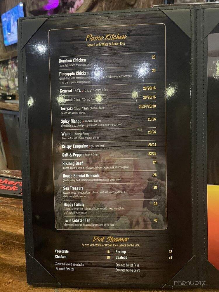 Flame Asian Bistro Sushi & Bar - Yorktown Heights, NY menu_pic