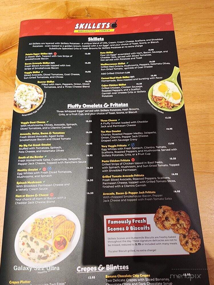Skillets - Sarasota, FL menu_pic
