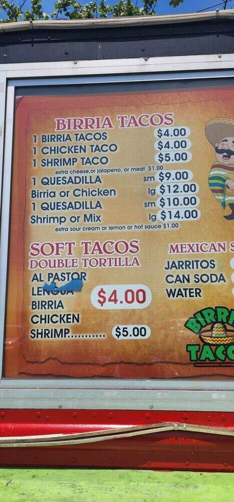 Birria Tacos - Valley Stream, NY menu_pic