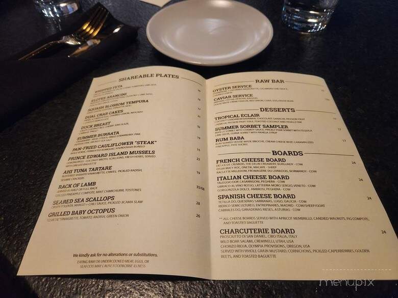 Mandrake Small Plates + Libations - Yorkville, IL menu_pic