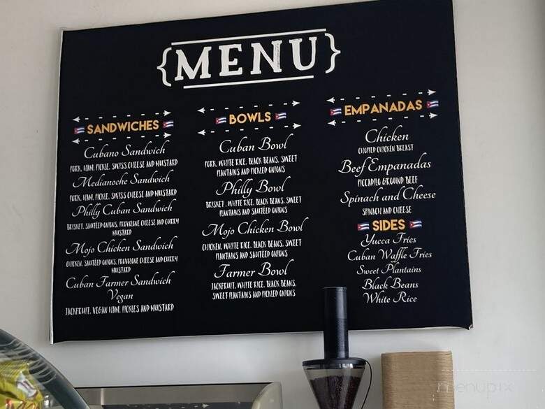 Made In Havana - Los Angeles, CA menu_pic
