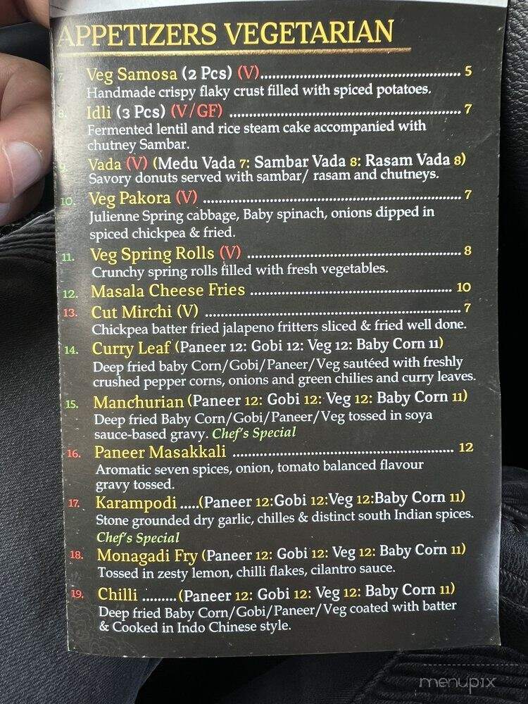 Hyderabad House Biryani Place - Franklin, TN menu_pic
