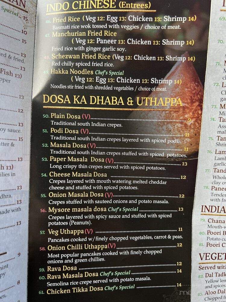 Hyderabad House Biryani Place - Franklin, TN menu_pic