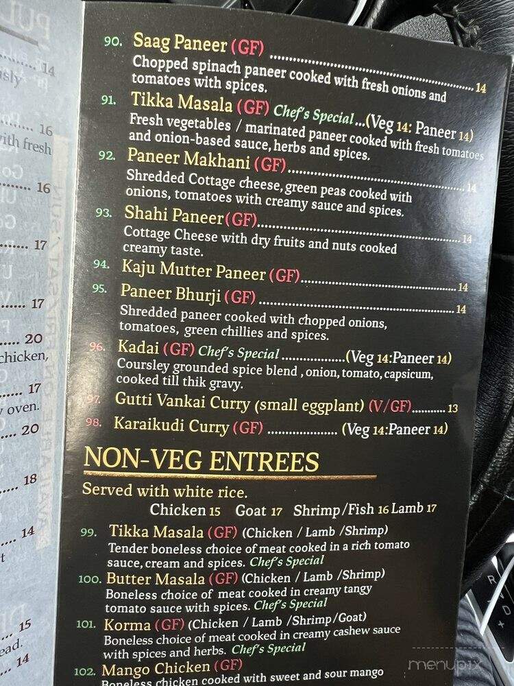 Hyderabad House Biryani Place - Franklin, TN menu_pic