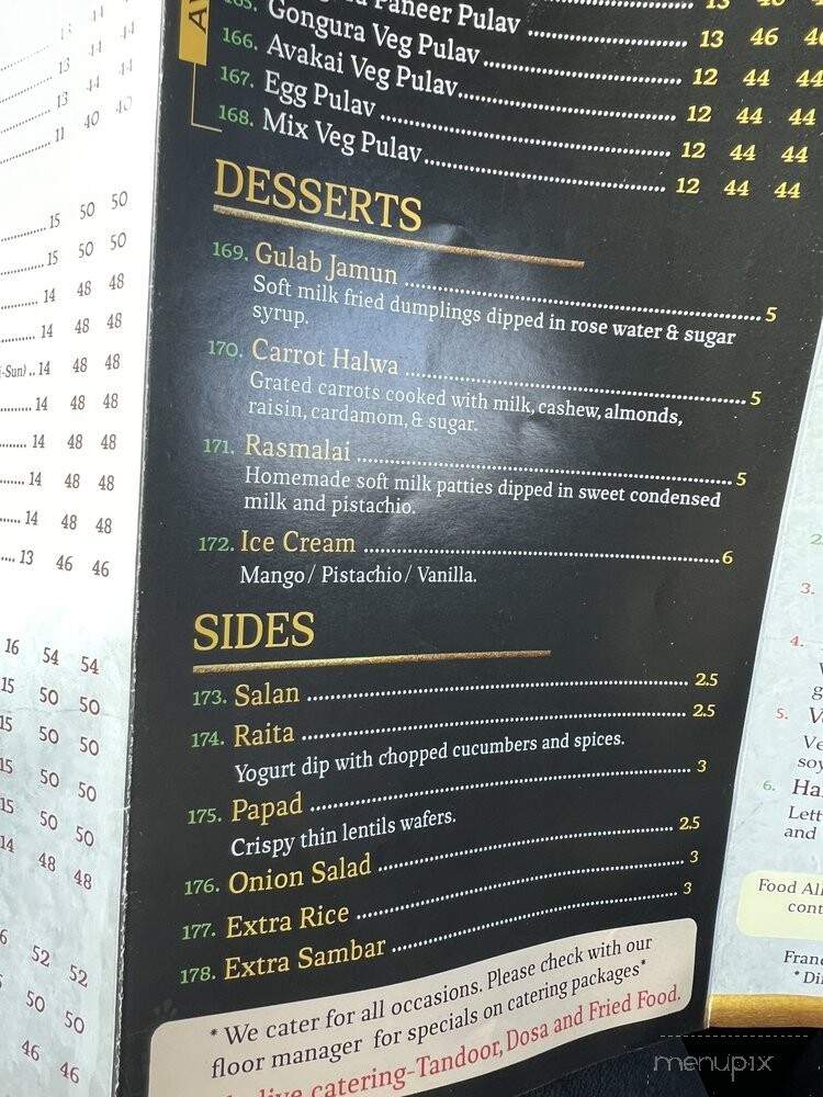 Hyderabad House Biryani Place - Franklin, TN menu_pic