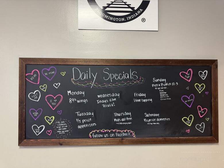 CJ's Pizza - Clayton, IN menu_pic