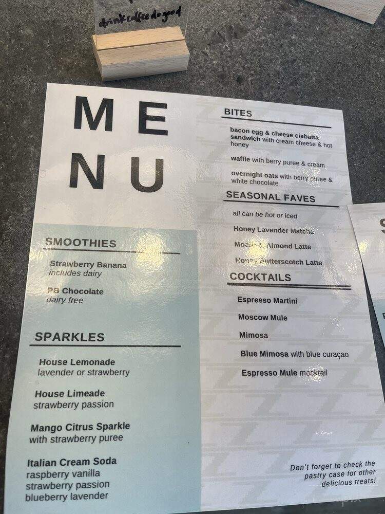 Land Of A Thousand Hills Coffee - Charlotte, NC menu_pic