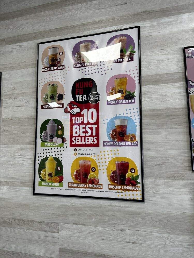 Kung Fu Tea - Cinnaminson, NJ menu_pic