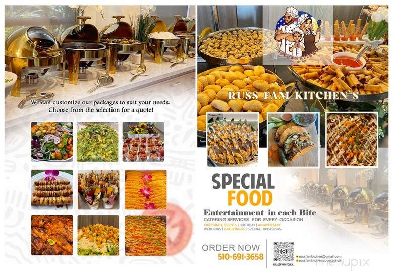 Russ Fam Kitchen - Millbrae, CA menu_pic
