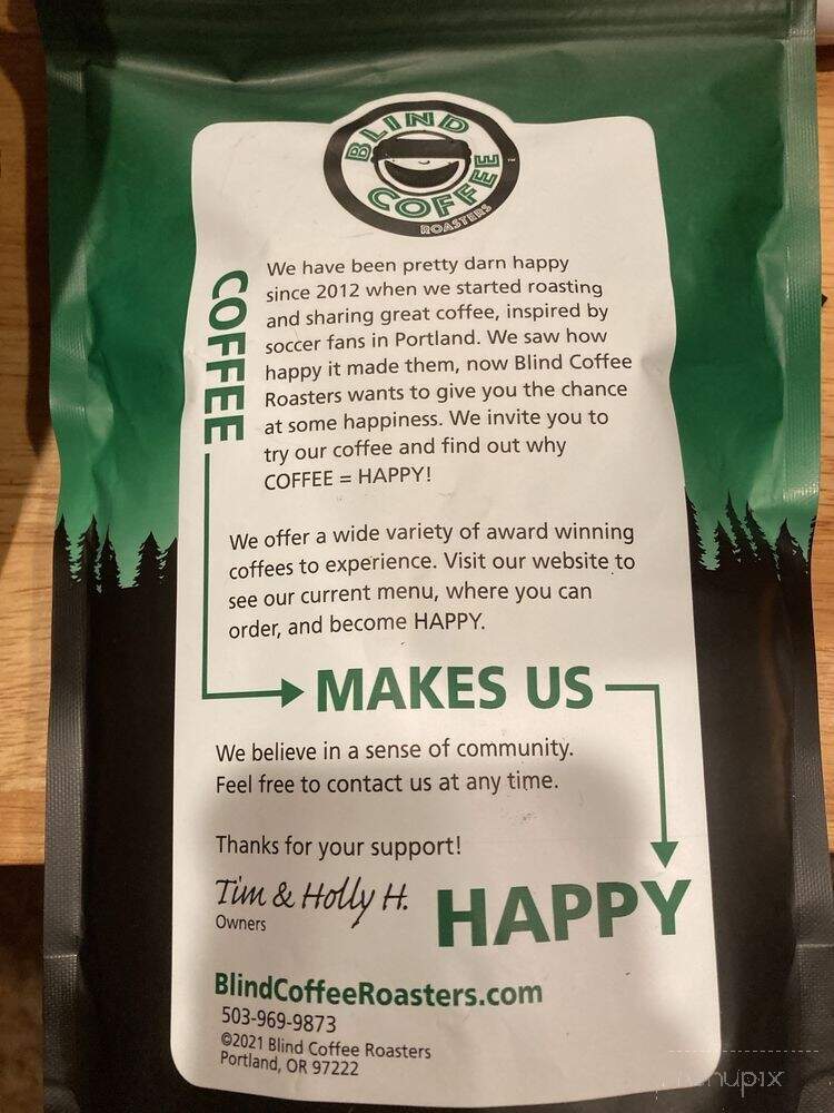 Blind Coffee Roasters - Hillsboro, OR