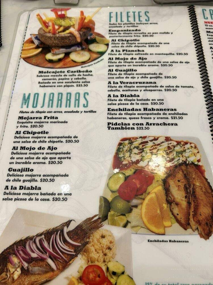 Caribe Marisqueria - Indianapolis, IN menu_pic