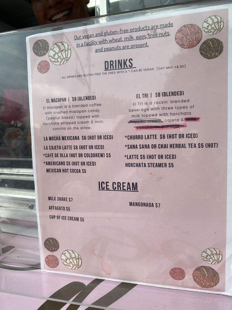 Conchitas Truck - Sanger, CA menu_pic