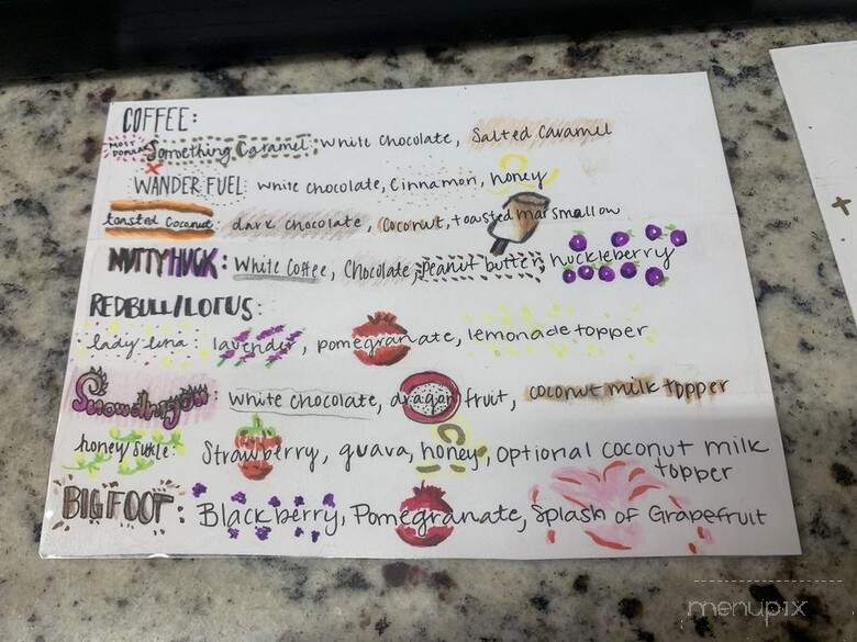 Knots and Grounds Espresso - Kennewick, WA menu_pic