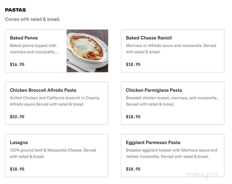 Pizza Ricca - Boca Raton, FL menu_pic