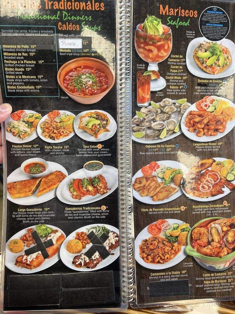 Tamaleria and Los Biscochos Restaurant - Hanover Park, IL menu_pic