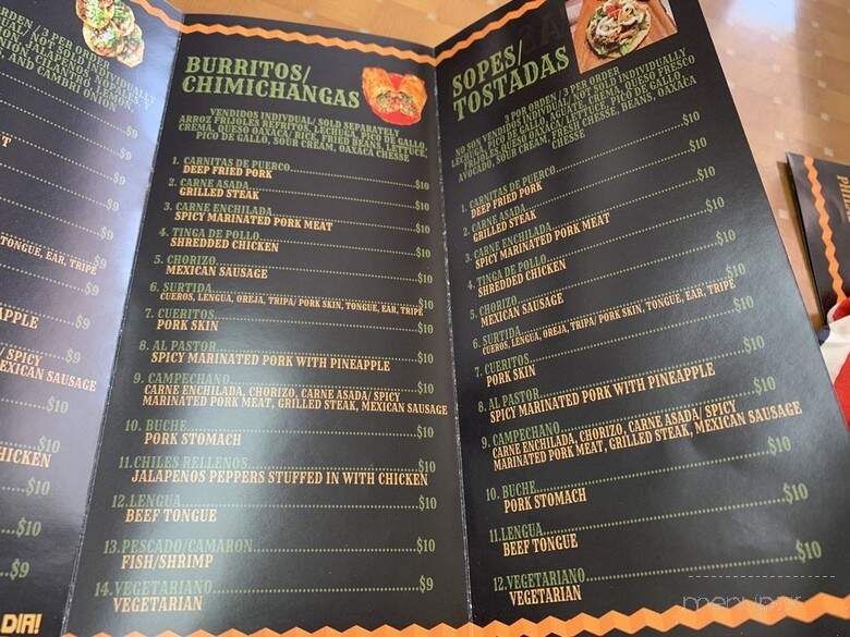 Taqueria Don Chucho - Philadelphia, PA menu_pic