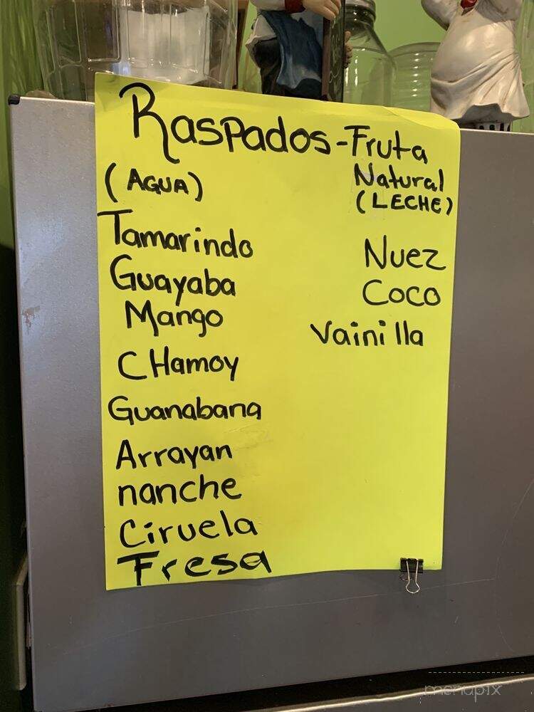 Antojitos Nueva Era - Stockton, CA menu_pic