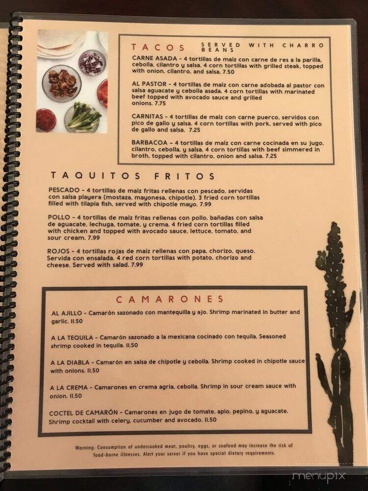 Meztli Restaurant - Lincoln, NE menu_pic