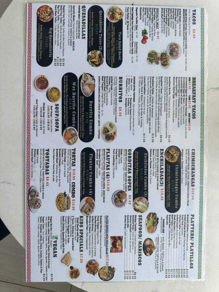Super Tacos Delicious - West Palm Beach, FL menu_pic
