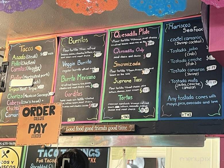 Tacos Y Mariscos El Unico - Gallatin, TN menu_pic
