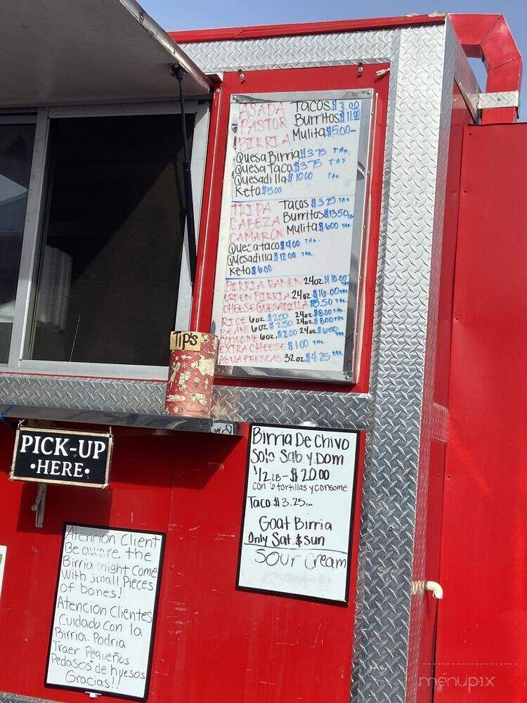 CaliZona Tacos - Sun City, AZ menu_pic