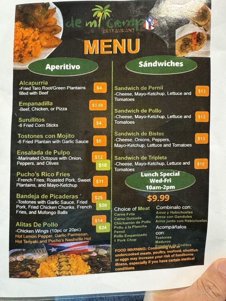 Cornerz Kitchen - La Vergne, TN menu_pic