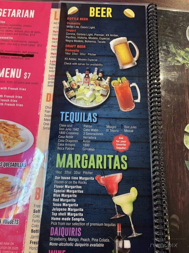 Tacos Don Pablo - Plainfield, IN menu_pic