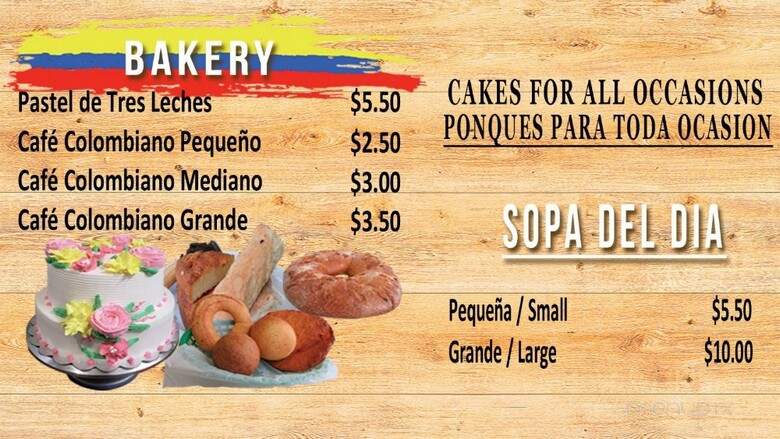 Bella's Bakery - Elmont, NY menu_pic