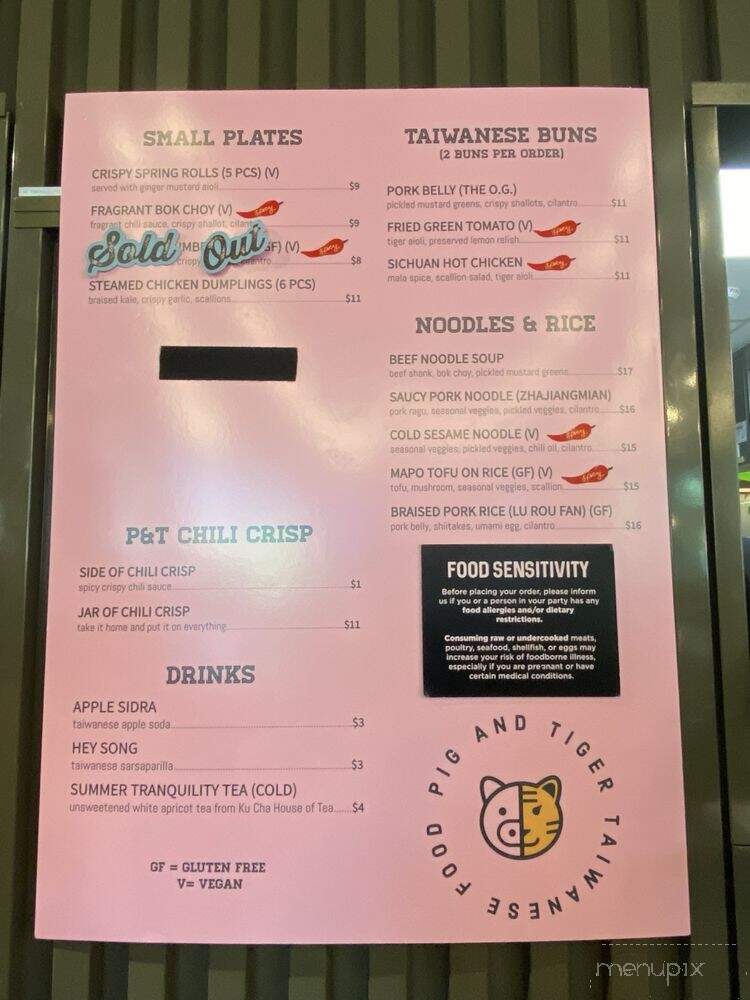 Pig and Tiger - Boulder, CO
