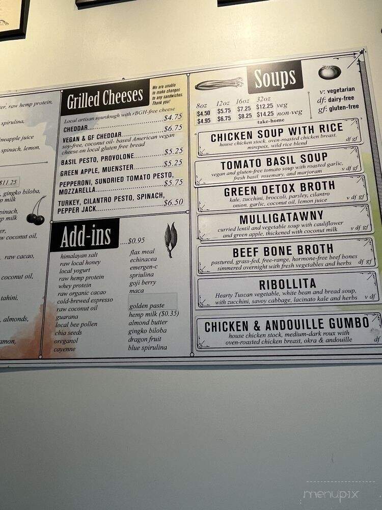 The Soup Peddler - Austin, TX menu_pic
