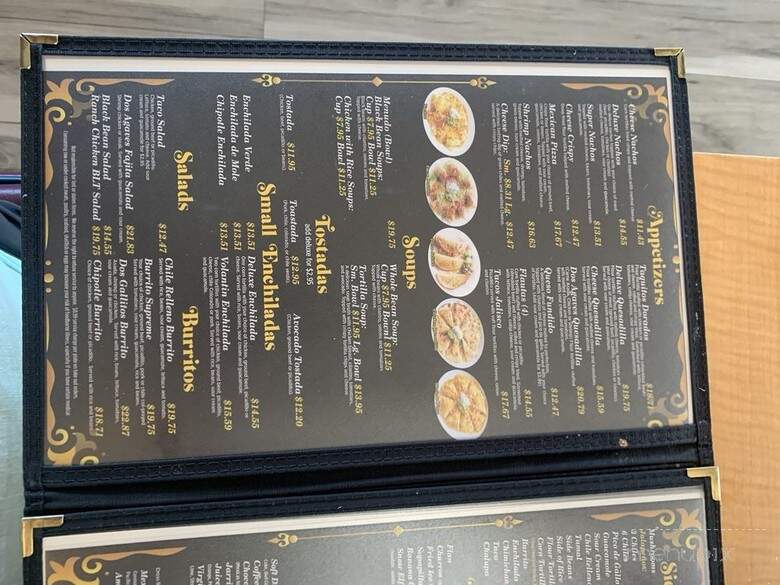 Dos Agaves Mexican Restaurant - Darrington, WA menu_pic