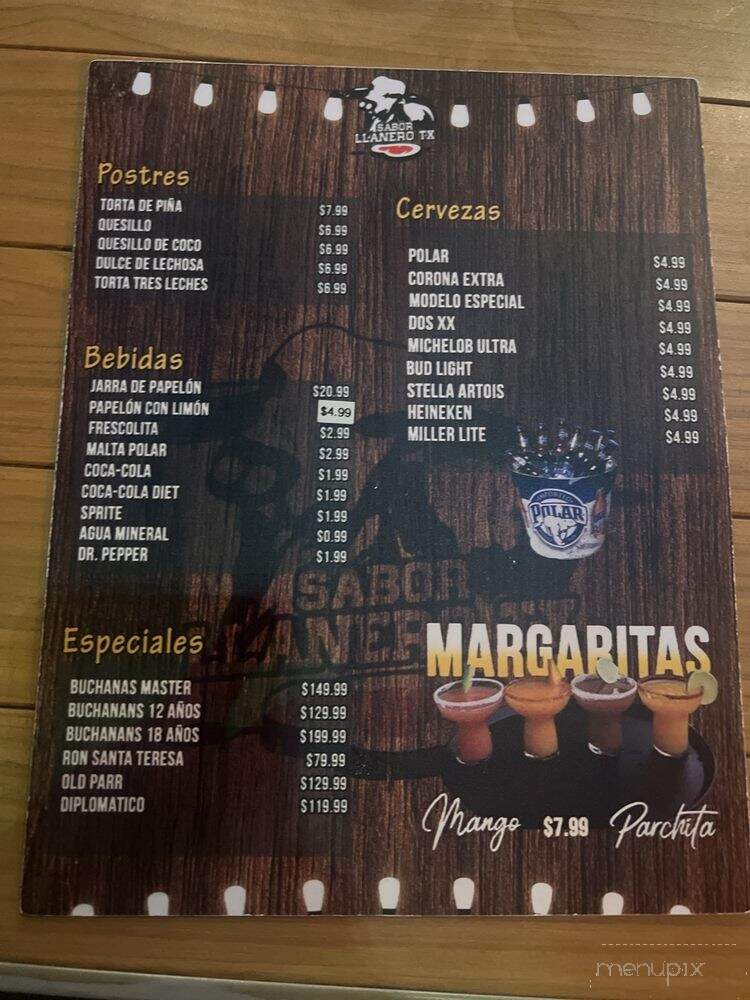 Palmas Brasil Steak House - Addison, TX menu_pic